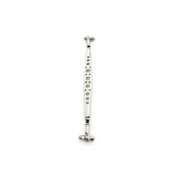 PartzBiz HD VT21-0284 - Chrome Ball Drilled Shifter Rod 2” Extended Harley Davidson และคัสตอมช็อปเปอร์