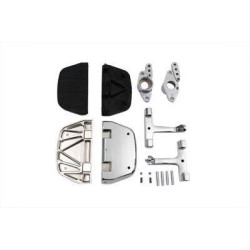 PartzBiz HD VT51-0853 - Chrome D-Shaped Passenger Footboard Set w/ Swingarm Mount Harley Touring 82-06 PartzBiz HD VT51-0853 - Chrome D-Shaped Passenger Footboard Set w/ Swingarm Mount Harley Touring 82-06