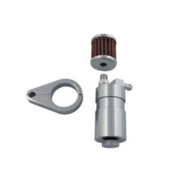 PartzBiz HD VT40-0595 - Chrome Engine Breather Oil Collector จับสามารถ Reservoir Tank Harley 40-0595 Custom Chopper Pan Shovel Head Evo PartzBiz HD VT40-0595 - Chrome Engine Breather Oil Collector จับสามารถ Reservoir Tank Harley 40-0595 Custom Chopper Pan Shovel Head Evo