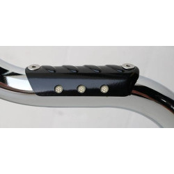 PartzBiz HD MW105-44 - การ์ดเครื่องยนต์ด้านหน้าโครเมียมพร้อมไฟ LED OE Repl 49155-09A Harley Touring 09-Up PartzBiz HD MW105-44 - การ์ดเครื่องยนต์ด้านหน้าโครเมียมพร้อมไฟ LED OE Repl 49155-09A Harley Touring 09-Up