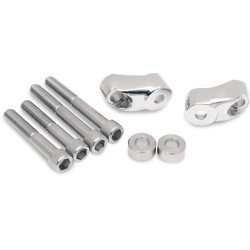 PartzBiz HD DS20200347 - Chrome ด้านหน้าสั้นไฟเลี้ยว Mounts Relocation 39 มม.49 มม.87-07 Harley Dyna XL 2020-0347 20200347 PartzBiz HD DS20200347 - Chrome ด้านหน้าสั้นไฟเลี้ยว Mounts Relocation 39 มม.49 มม.87-07 Harley Dyna XL 2020-0347 20200347