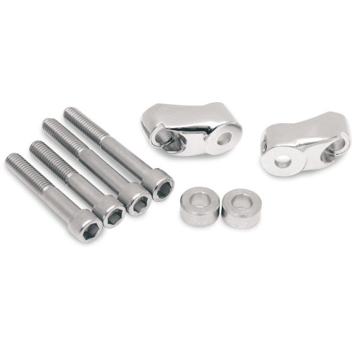 PartzBiz HD: 4421240-Chrome Front Short Turn Signal Mounts Relocation 39mm 49mm 87-07 Harley Dyna XL 2020-0347 20200347 PartzBiz HD: 4421240-Chrome Front Short Turn Signal Mounts Relocation 39mm 49mm 87-07 Harley Dyna XL 2020-0347 20200347