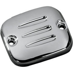 PartzBiz HD DSDS373814 - Chrome Groove Front Brake Master Cylinder Cover for Harley XL Touring Softail Dyna PartzBiz HD DSDS373814 - Chrome Groove Front Brake Master Cylinder Cover for Harley XL Touring Softail Dyna