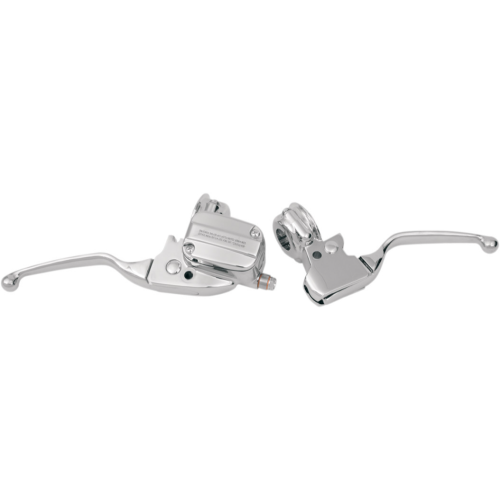 PartzBiz HD: 4421245-Chrome Handlebar Controls Brake & Clutch Levers for 08-13 Harley FLH/T PartzBiz HD: 4421245-Chrome Handlebar Controls Brake & Clutch Levers for 08-13 Harley FLH/T