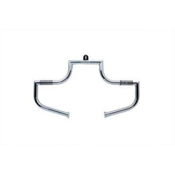 PartzBiz HD VT51-2076 - Chrome Highway Bars การ์ดเครื่องยนต์ Crash Bar 86-99 Harley Heritage Softail Fatboy