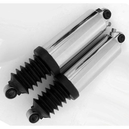 PartzBiz HD: 4421220-Chrome Lowering Air Shocks for Harley Touring & Roadking | 54-0148 116-256 oem 54631-02B 5463102B