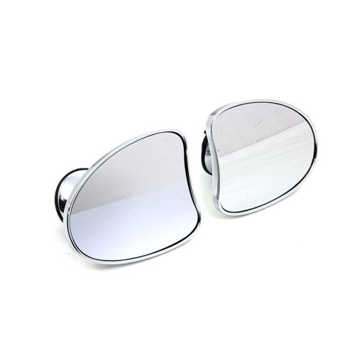 PartzBiz HD: 4421223-Chrome Mini Fairing Mirror Set OE Repl 56000077 Harley FLT 14-Up PartzBiz HD: 4421223-Chrome Mini Fairing Mirror Set OE Repl 56000077 Harley FLT 14-Up