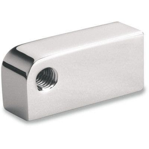 PartzBiz HD: 4421230-Chrome Offset Headlight Mounting Bracket | 