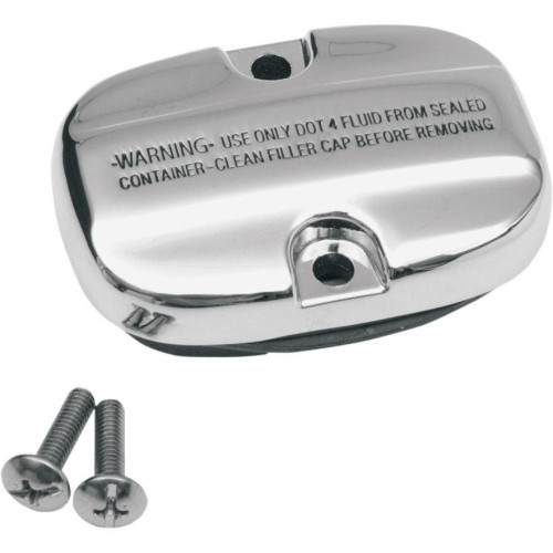 PartzBiz HD: 4421209-Drag 1731-0190 Chrome Rear Brake Master Cylinder Cover For 08-17 Harley FL 17310190 PartzBiz HD: 4421209-Drag 1731-0190 Chrome Rear Brake Master Cylinder Cover For 08-17 Harley FL 17310190