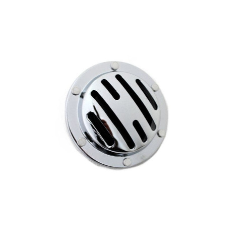 PartzBiz HD: 4421186-Chrome Slotted Style 12 Volt Horn 33-1773 Harley & Metric Custom PartzBiz HD: 4421186-Chrome Slotted Style 12 Volt Horn 33-1773 Harley & Metric Custom