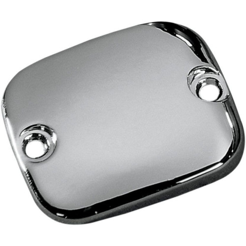 PartzBiz HD: 4421188-Chrome Smooth Front Brake Master Cylinder Cover for Harley XL Touring Softail Dyna