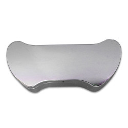 PartzBiz HD VT25-2120 - Chrome Smooth Riser Top Clamp สำหรับ Harley Davidson 73-up V-Twin 25-2120