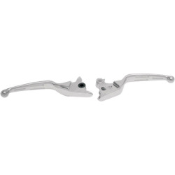 PartzBiz HD DS06100220 - Drag Chrome Slotted Wide Hand Levers คลัตช์เบรก Harley 08-13 Touring | 0610-0220 PartzBiz HD DS06100220 - Drag Chrome Slotted Wide Hand Levers คลัตช์เบรก Harley 08-13 Touring | 0610-0220
