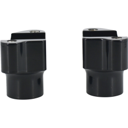 PartzBiz HD DS06021466 - Chubbys Billet Risers 1.5" Gloss Black Straight Riser Set for Harley | WO525GB PartzBiz HD DS06021466 - Chubbys Billet Risers 1.5" Gloss Black Straight Riser Set for Harley | WO525GB
