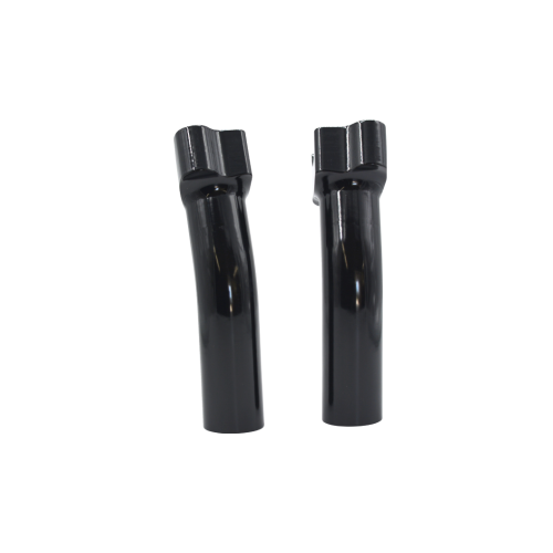 PartzBiz HD: 4421144-Chubbys Billet Risers 5.5" Gloss Black Straight Riser Set for Harley  | WO527GB