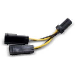 PartzBiz HD DS21200985 - Ciro 40096 Machete กระเป๋าสายไฟ Power แยก Y-Harness สำหรับ Harley FLH/T 2120-0985 PartzBiz HD DS21200985 - Ciro 40096 Machete กระเป๋าสายไฟ Power แยก Y-Harness สำหรับ Harley FLH/T 2120-0985