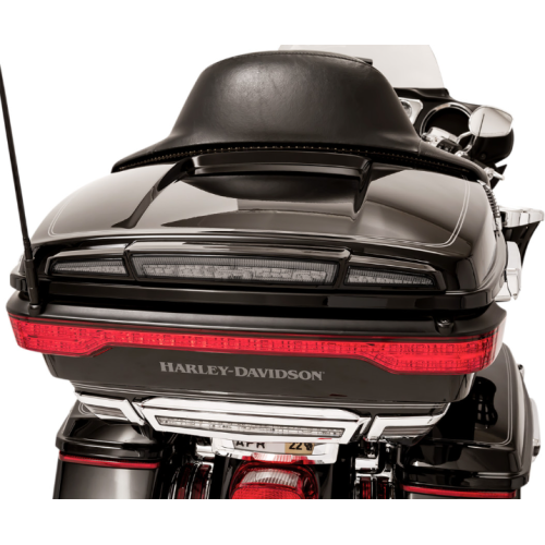 PartzBiz HD: 4421091-Ciro 40105 Black Trunk Light with Lightstrike Technology Smoke Lens Harley 14-Up 