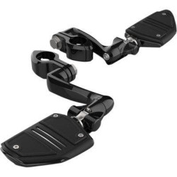 PartzBiz HD DS16210976 - Ciro 60525 Mini Twin Rail Boards Extended Black Clevis 1 1/4" Engine Guards 1621-0973 16210973 PartzBiz HD DS16210976 - Ciro 60525 Mini Twin Rail Boards Extended Black Clevis 1 1/4" Engine Guards 1621-0973 16210973