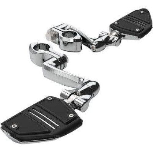 PartzBiz HD: 4421064-Ciro 60505 Mini Twin Rail Boards Extended Chrome Clevis 1 1/4" Engine Guards 1621-0973 16210973