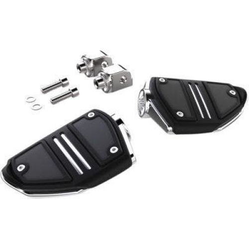 PartzBiz HD: 4421065-EPC Great Price. Free Shipping. Ciro 61406 Twin Rail Footpeg Chrome Passenger Footrest Harley Softail 18-Up