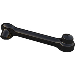 PartzBiz HD DS09401772 - Ciro 73051 Black Front Engine Stabilizer Link Cover Harley Touring 09-20