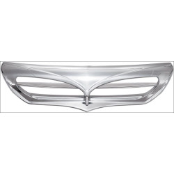 PartzBiz HD DS23500343 - Ciro Chrome Unlighted Fairing Scoop Intake Trim Accent สำหรับ Harley FLH/T 14-16 | 40011