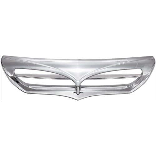 PartzBiz HD: 4420979-Ciro Chrome Unlighted Fairing Scoop Intake Trim Accent สำหรับ Harley FLH/T 14-16 | 40011 PartzBiz HD: 4420979-Ciro Chrome Unlighted Fairing Scoop Intake Trim Accent สำหรับ Harley FLH/T 14-16 | 40011