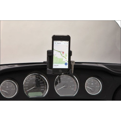 PartzBiz HD DS44020605 - Ciro Fairing Mount Premium Smartphone/GPS Holder w/o Charger Harley 14-16 FLH/T | 50317 PartzBiz HD DS44020605 - Ciro Fairing Mount Premium Smartphone/GPS Holder w/o Charger Harley 14-16 FLH/T | 50317