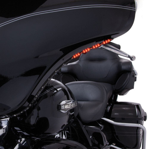 PartzBiz HD: 4420948-Ciro LED Accent Turn Signals Bat Blades for Harley Batwing Fairing 14-16 | 45102 PartzBiz HD: 4420948-Ciro LED Accent Turn Signals Bat Blades for Harley Batwing Fairing 14-16 | 45102