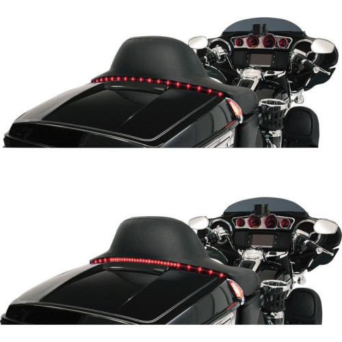 PartzBiz HD: 4420955-Ciro Tour Blade Run Turn Brake LED Turn Signal Tour Pak Lid Light Harley 14-23 | 40201