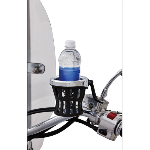PartzBiz HD: 4420957-Ciro Universal Mirror Stem Mount for Drink Holder for Harley or Metric Models | 50420
