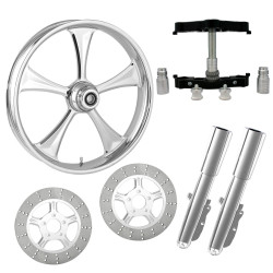 PartzBiz HD CLUTCH-DUAL-CHR-KIT-PCKG - คลัตช์โครเมียม ยางล้อ 23” โรเตอร์คู่พร้อมท่อนล่างและสไลเดอร์แบบ Raked Triple Trees | คลัทช์-DUAL-CHR-KIT-PCKG PartzBiz HD CLUTCH-DUAL-CHR-KIT-PCKG - คลัตช์โครเมียม ยางล้อ 23” โรเตอร์คู่พร้อมท่อนล่างและสไลเดอร์แบบ Raked Triple Trees | คลัทช์-DUAL-CHR-KIT-PCKG