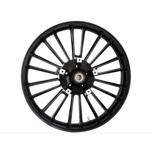 PartzBiz HD: 4420894-Coastal Moto Talon Style Solid Black Atlantic 21" Wheel Rim Harley Davidson FL Touring Custom Upgrade Rim Chopper Bagger Dresser Spoke PartzBiz HD: 4420894-Coastal Moto Talon Style Solid Black Atlantic 21" Wheel Rim Harley Davidson FL Touring Custom Upgrade Rim Chopper Bagger Dresser Spoke
