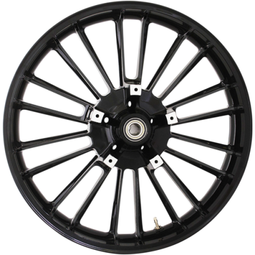 PartzBiz HD: 4420895-Coastal Moto All Black Atlantic Precision Cast 3D 21" Wheel & Tire Package for Harley 00-23 | 3D-ATL213SBABST PartzBiz HD: 4420895-Coastal Moto All Black Atlantic Precision Cast 3D 21" Wheel & Tire Package for Harley 00-23 | 3D-ATL213SBABST