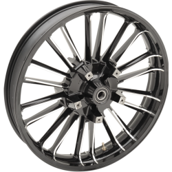 PartzBiz HD CM-ATLANTIC-BC - Coastal Moto Black Cut Atlantic Precision Cast 3D 21" Wheel & Tire Package for Harley 00-23 | 3D-ATL213BCABST PartzBiz HD CM-ATLANTIC-BC - Coastal Moto Black Cut Atlantic Precision Cast 3D 21" Wheel & Tire Package for Harley 00-23 | 3D-ATL213BCABST