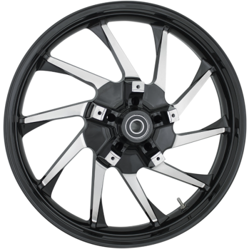 PartzBiz HD: 4420864-Coastal Moto Black Cut Hurricane Precision Cast 3D 21" Wheel & Tire Package for Harley 00-23 | 3D-HUR213BCABST PartzBiz HD: 4420864-Coastal Moto Black Cut Hurricane Precision Cast 3D 21" Wheel & Tire Package for Harley 00-23 | 3D-HUR213BCABST
