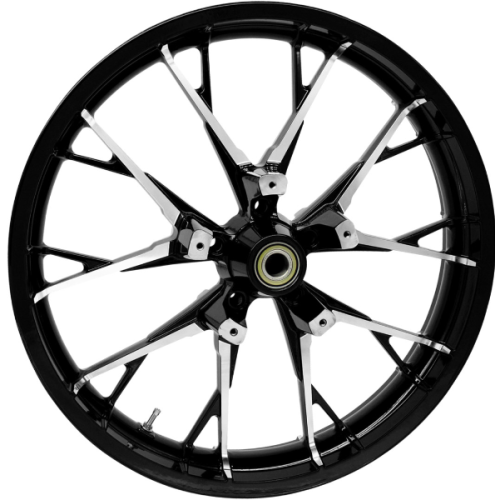 PartzBiz HD: 4420872-Coastal Moto Black Cut Marlin Precision Cast 3D 21" Wheel & Tire Package for Harley 00-23 | 3D-MAR213BC07 PartzBiz HD: 4420872-Coastal Moto Black Cut Marlin Precision Cast 3D 21" Wheel & Tire Package for Harley 00-23 | 3D-MAR213BC07