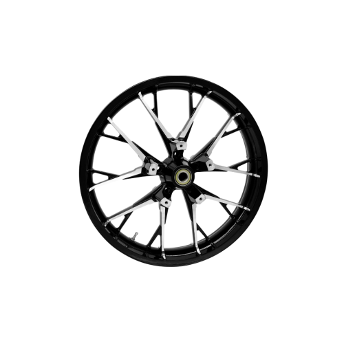PartzBiz HD: 4420877-Coastal Moto Black Cut Marlin Front Dual Disc 21x3.5 Wheel Non ABS Harley FLH 08-22 | 3D-MAR213BC PartzBiz HD: 4420877-Coastal Moto Black Cut Marlin Front Dual Disc 21x3.5 Wheel Non ABS Harley FLH 08-22 | 3D-MAR213BC