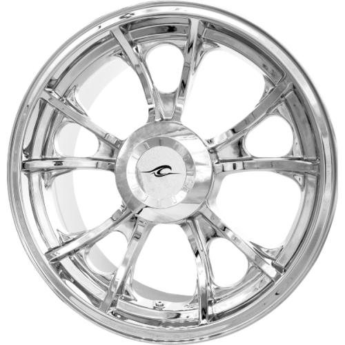 PartzBiz HD: 4420856-Coastal Moto Chrome Largo Precision Cast 3D Rear 18" Wheel for Harley Trike | 3D-LAR187CH-TRK