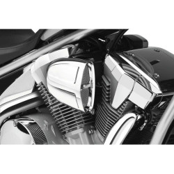 PartzBiz HD CBU-06-0133 - Cobra 06-0133 ชุดท่อไอดี Chrome Powrflo 09-18 Honda VT1300 Fury 1010-0822 10100822 089136