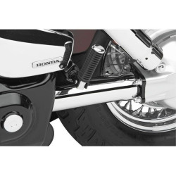 PartzBiz HD CBU-06-0650 - Cobra 06-0650 Chrome Driveshaft ครอบคลุมเมตริก Honda VTX 1300 1800 02-09 BLV60650 089884