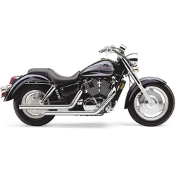 PartzBiz HD CBU-1623T - Cobra 1623T Chrome Dragsters ท่อไอเสีย 2-2 ท่อ 00-07 Honda Shadow Saber 1100 080401 1810-2304 18102304