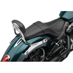 PartzBiz HD CBU502-2210 - Cobra 502-2210 พนักพิงที่ถอดออกได้ Sissy Bar Chrome Indian Scout Sixty 15-20 Electra Road Glide King Cruiser สำหรับการเดินทางกระเป๋าเดินทางที่ดีที่สุดสำหรับ Chief Chieftain