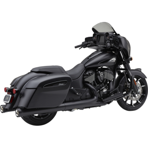 PartzBiz HD: 4420780-Cobra 5205B Black Neighbor Haters 4.5" Slip-On Muffler Indian Touring 15-Up PartzBiz HD: 4420780-Cobra 5205B Black Neighbor Haters 4.5" Slip-On Muffler Indian Touring 15-Up
