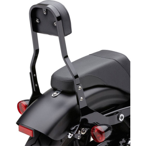 PartzBiz HD: 4420763-Cobra 602-2041B Black Short 14" Square Detachable Backrest Kit Harley 00-05 FL/FX | 602-2041B PartzBiz HD: 4420763-Cobra 602-2041B Black Short 14" Square Detachable Backrest Kit Harley 00-05 FL/FX | 602-2041B