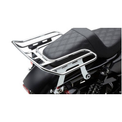PartzBiz HD CBU-602-2620 - Cobra 602-2620 Chrome Big Ass Racks ที่วางสัมภาระที่ถอดออกได้ Sportster 04-20 softail fat bob fxfb อุปกรณ์เสริมสินค้า davidson ดีที่สุดสำหรับประสิทธิภาพการเดินทาง