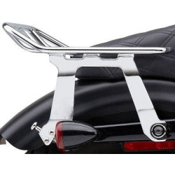 PartzBiz HD CBU-602-2631 - Cobra 602-2631 Chrome Big Ass Racks ที่ถอดออกได้กระเป๋าเดินทาง 91-17 Dyna Softail fat bob fxfb สินค้าอุปกรณ์เสริม