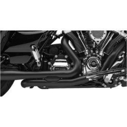 PartzBiz HD CBU-6255RB - Cobra 6255RB Powersport Dual Head Pipes Black Harley M8 FLH/T 17-20 PartzBiz HD CBU-6255RB - Cobra 6255RB Powersport Dual Head Pipes Black Harley M8 FLH/T 17-20