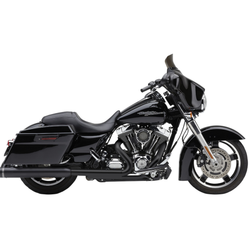 PartzBiz HD: 4420690-Cobra 6276RB Black Gen2 Neighbor Haters 4" Round Slip On Mufflers Harley 95-16 | 6276RB PartzBiz HD: 4420690-Cobra 6276RB Black Gen2 Neighbor Haters 4" Round Slip On Mufflers Harley 95-16 | 6276RB