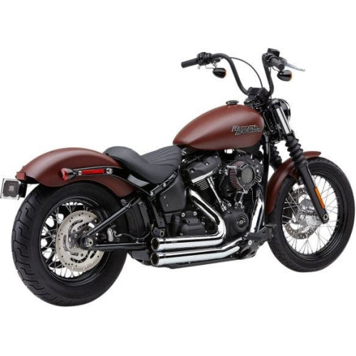PartzBiz HD: 4420702-Cobra 6713 Chrome 909 2-Into-1 Full Exhaust System 18-19 Harley Softail FL 1800-2296 18002296